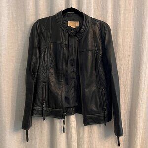 MICHAEL Michael Kors Quilted Leather Jacket